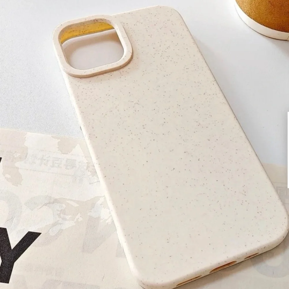 New🔸iPhone 14 Pro Case Stylish Case Color Cream iPhone Protective Case